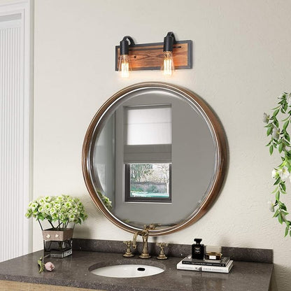 LNC Bathroom Lighting Fixtures Farmhouse Vanity Sconce Rustic Wall Lamp A03439