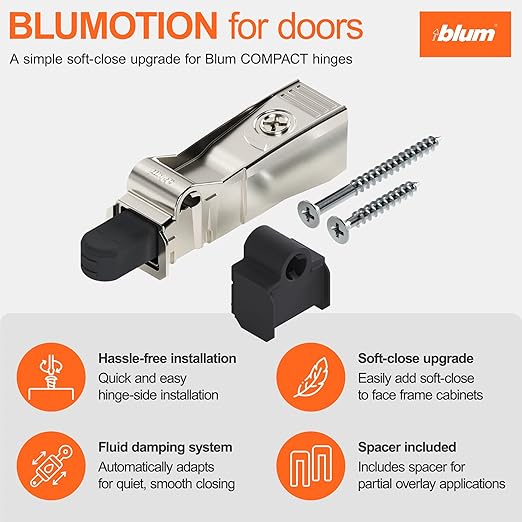 Blumotion Hinge Adapter, Compact w/ Spacer