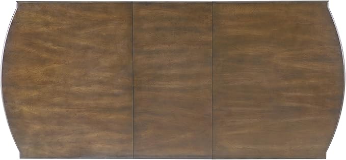 78" Extendable Island Table, Rustic Dining Table with H-Shaped Legs, Mid Century Dining Table for Family Gatherings, Brown