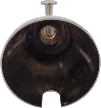 Westbrass E531D-1F-2-07 5-1/4" Reach Wall Mount Tub Spout with Front Diverter, Satin Nickel (2-Pack)