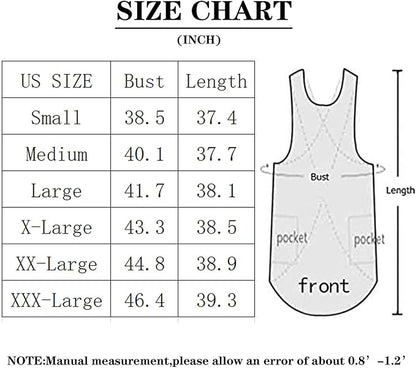 Cotton Linen Apron Cross Back Apron for Women with Pockets Pinafore Dress for Baking Cooking