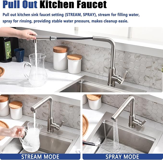 15x17 Drop In Bar Sink with Faucet - 15 Inch Stainless Steel Drop In Kitchen Sink and Faucet Combo Set, 9 Inch Deep Small Kitchen Bar Sinks Workstation with Accessories