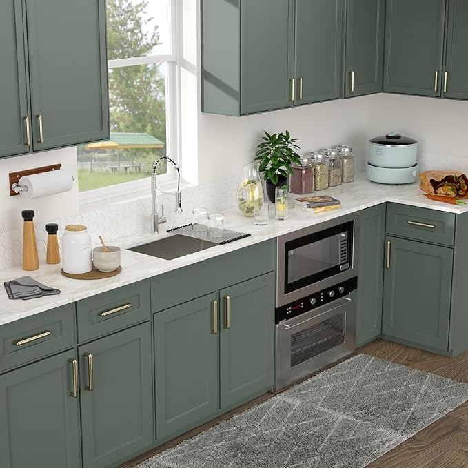 Logmey 28 Inch Undermount Kitchen Sink 28x18 Stainless Steel Sinks SUS304 16 Gauge Single Bowl deep kitchen Sinks Under Counter Handmade Sink 28x18x9