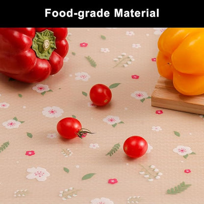 Cooyes Shelf Liner – Premium Non-Adhesive Cabinet & Drawer Liner for Kitchen – Waterproof Shelf Paper with Modern Pattern – Durable EVA Cabinet Mat – Easy to Cut （24" W x 360" L）