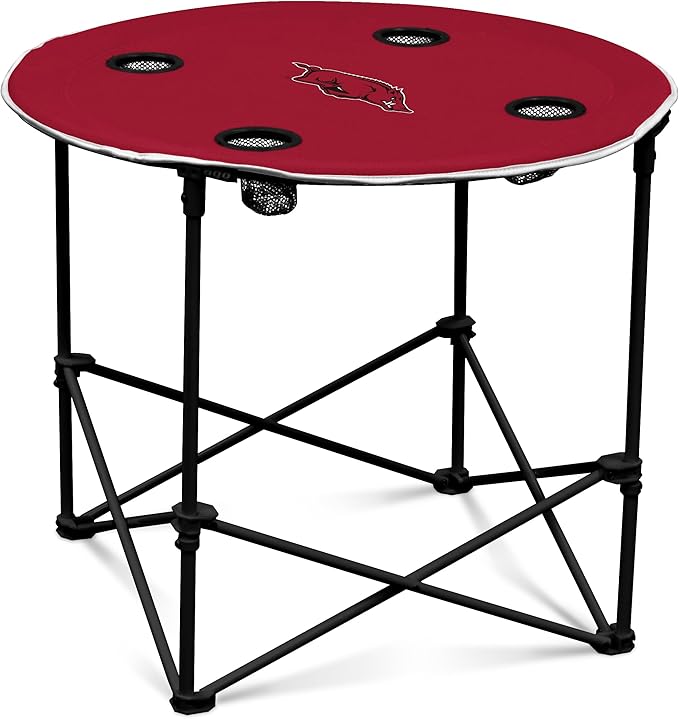 Logo Brands Officially Licensed NCAA Unisex Round Table, One Size, Team Color