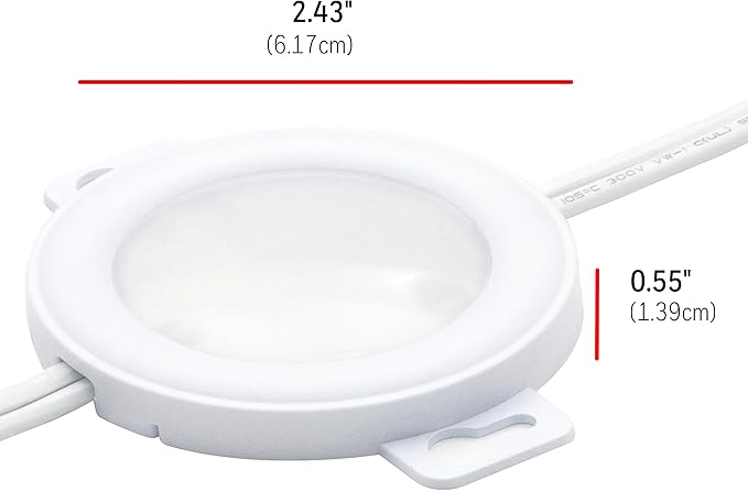 UltraPro LED Puck Lights, 3 Pucks, Under Cabinet Lighting, 2700K Warm White, 385 Lumens, Kitchen, Counter, Plug-in, Wired, Pre-Linked, 45415