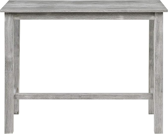 Boraam Sonoma Pub Table - Storm Gray Wire-Brush
