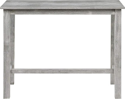 Boraam Sonoma Pub Table - Storm Gray Wire-Brush
