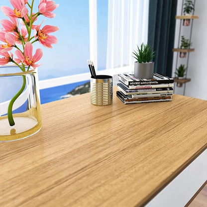 VEELIKE Natural Wood Contact Paper for Countertops Peel and Stick Countertop Contact Paper Waterproof Wood Wallpaper for Cabinets Table 24''x118'' Self Adhesive Counter Top Vinyl Wrap for Kitchen