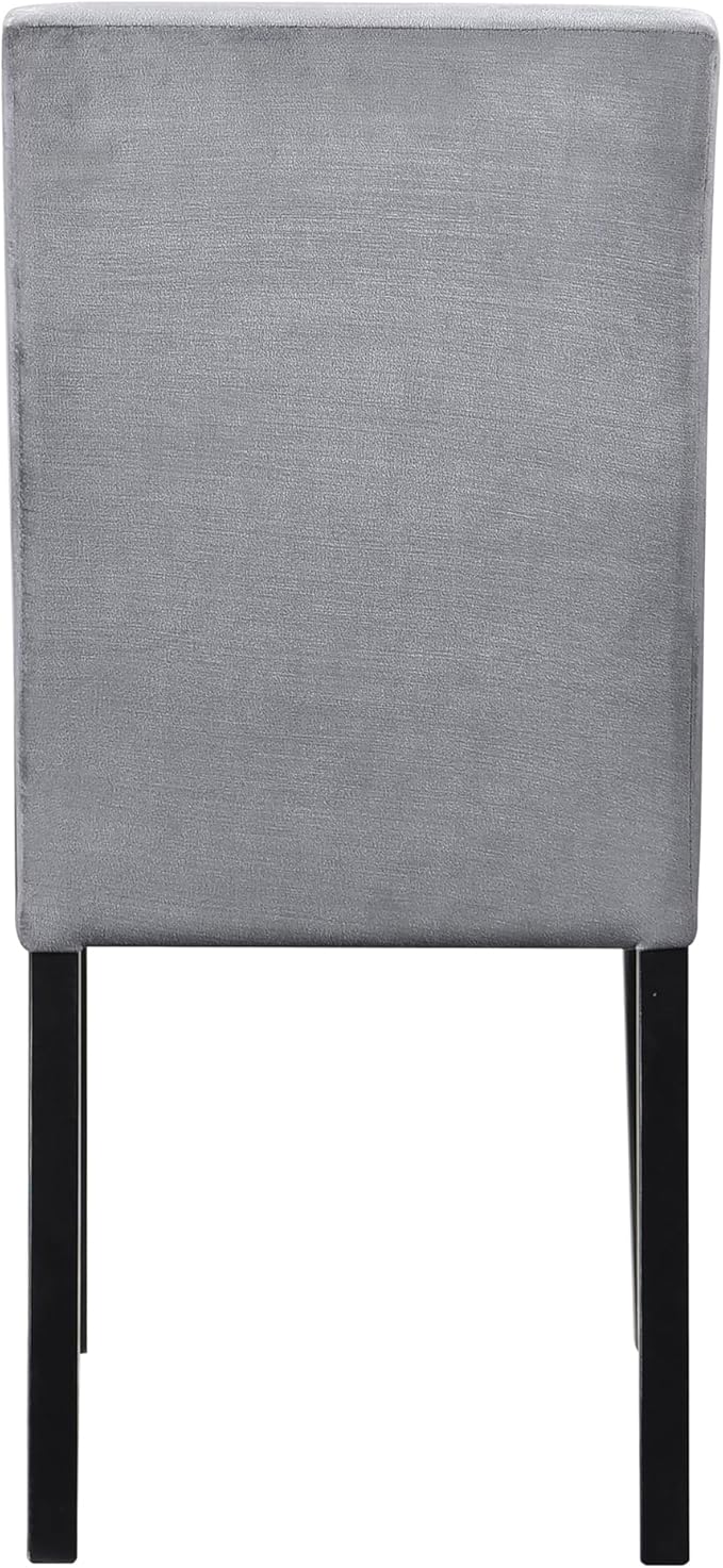 Lexicon Clover Dining Chair (Set of 2), Gray