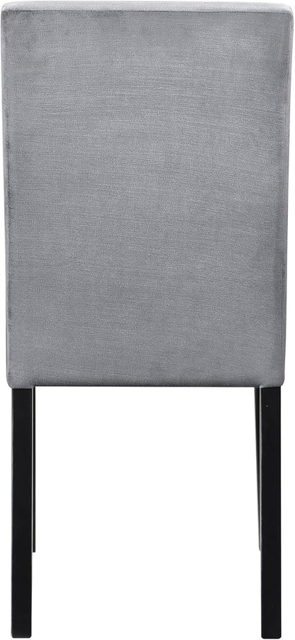 Lexicon Clover Dining Chair (Set of 2), Gray