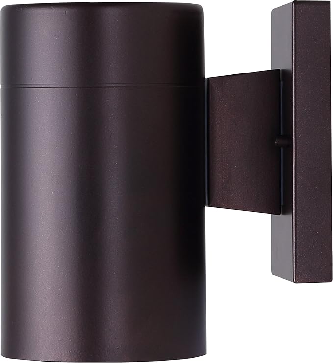 Canarm Nightsky 1-Light Outdoor Lantern, Bronze Wall Light with Easy Install, Dark Sky Approved, Durable Wet-Rated Outdoor Lighting