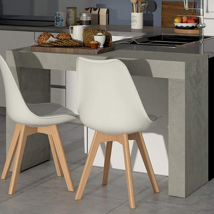 Mobili Fiver, Evolution Dining Table 47.2 x 15.7 in, Ashwood White with Two Legs, Made in Italy