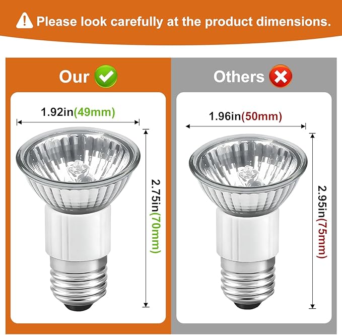 70mm Range Hood Light Bulbs for Zephyr Dacor Appliance Light Bulbs Stove Hood,Z0B0011 E27 Bulb, 2 Pack