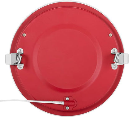 Maxxima 4 in. 2 Hour Fire Rated Ultra Thin LED Downlight, Slim Recessed Canless Light, IC Rated, 800 Lumens, 5 Color Temperature Selectable 2700K/3000K/3500K/4000K/5000K, Dimmable, J-Box Included