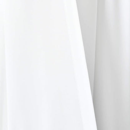 Lush Decor Allison Ruffle Light Filtering Window Curtain Panels Pair 40" W x 63" L White - Coquette Curtains for Bedroom - Drapes - Ruffle Curtains Kids