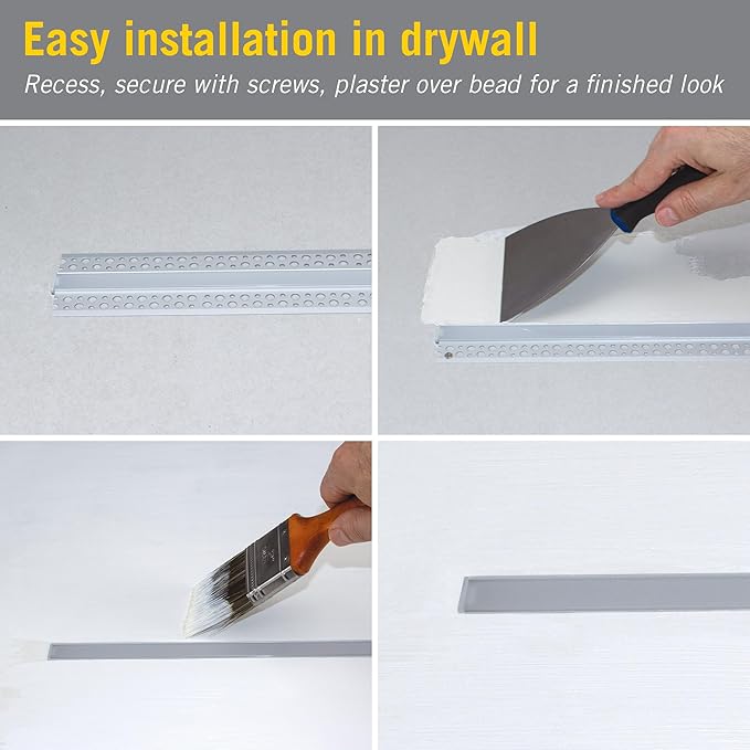 Armacost Lighting Wide Surface Mount LED Tape Light Accessory Pack, Grey 960007