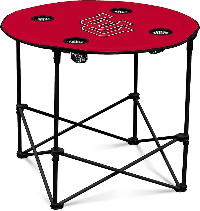 Logo Brands Officially Licensed NCAA Unisex Round Table, One Size, Team Color