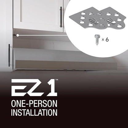 Broan-NuTone 30-Inch Under Cabinet Range Hood, ENERGY STAR, 350 Max Blower CFM, White