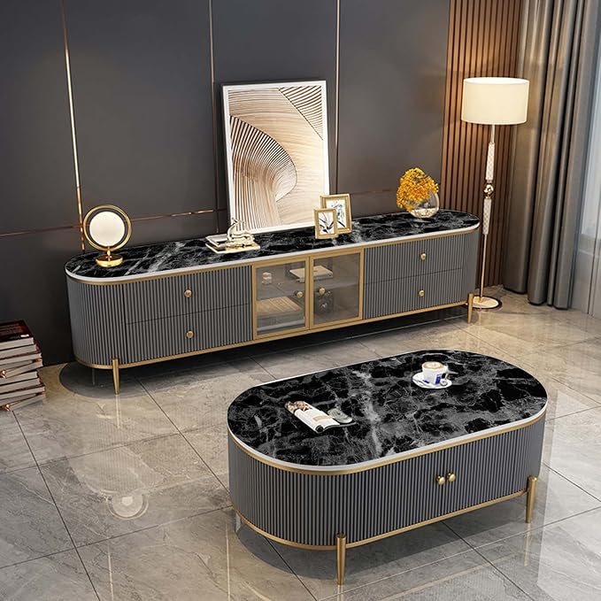 Abyssaly Black Marble Contact Paper 15.7In X 118In Peel and Stick Wallpaper Self Adhesive Vinyl Decorative Marble Paper for Kitchen Countertops Furniture Cabinet