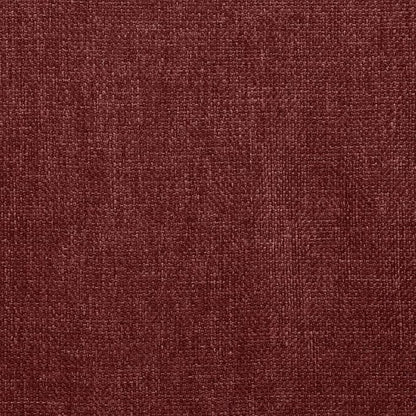 Modern Accent Dining Chairs 2-Piece Set Wine Red Fabric Upholstered with Metal Frame, Comfortable Kitchen Chairs for Dining Room, Farmhouse Decor, Armrest Furniture