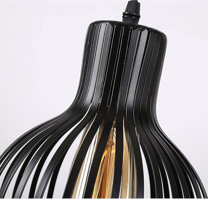 Plug in Pendant Light,Industrial Black Hanging Lignt with Plug in Cord ON/Off Switch,Farmhouse Pendant Lights for Kitchen Island,Bedroom,Living Room