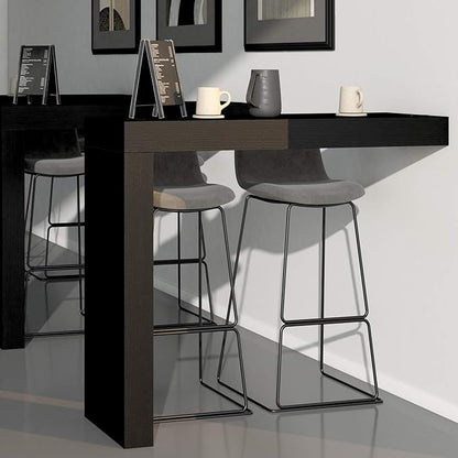 Mobili Fiver, Evolution Peninsula 47.2 x 15.7 in, Rustic Oak, Made in Italy