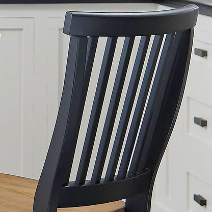 Homestyles Americana Black Counter Stool