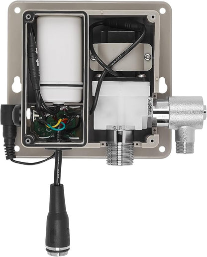Sloan SF-2350 Sensor Activated Touch-Free Faucet, Commercial Grade with Mounting Hardware - 0.5 GPM Battery-Powered Deck-Mounted Mid Integrated Base Body with Below Deck Mixer, 3362118