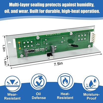 SV03255 Range Hood Control Board Replacement for K210A30SS, K210A36SS, K210A42SS, K210A48SS, PIK33, PIK45, K260A30SS, K260A36SS, K260A42SS, K260A48SS, K260A60SS