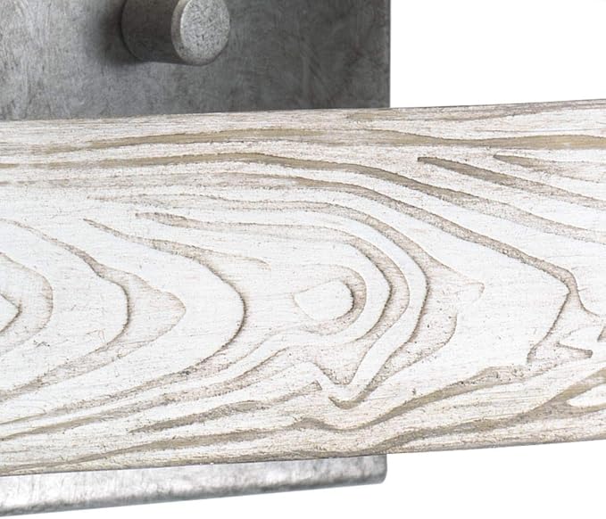 Progress Lighting Gulliver Collection 3-Light Clear Seeded Glass Coastal Bath Vanity Light Galvanized