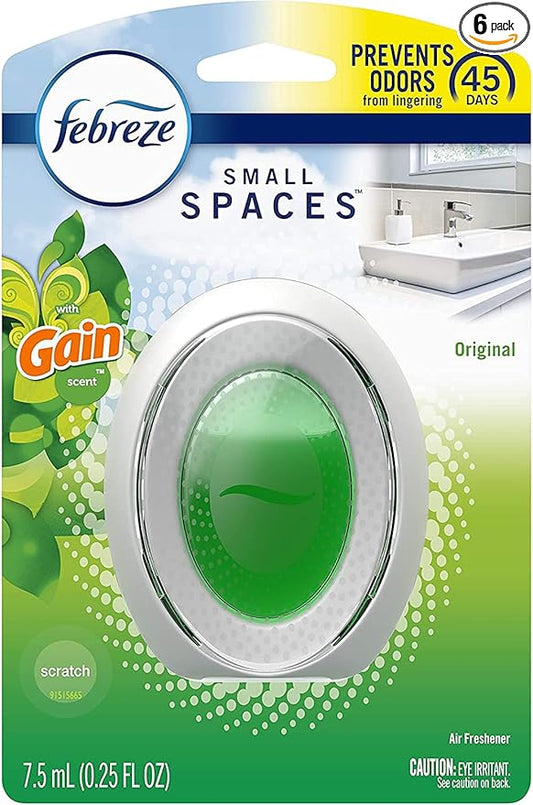 Febreze 93331 7.5ml Gain Air Freshner - Quantity 6, Green