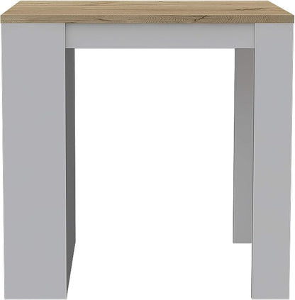 Tuhome Kitchen Island with Spacious Storage, Open Shelves, and Durable Worktop, Ideal for Kitchens, Dining Rooms, or as a Prep Station