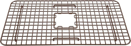 SinkSense Wren 27" x 15" Kitchen Sink Bottom Grid, Antique Brown