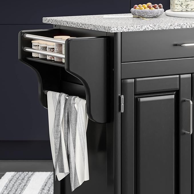 Homestyles Create Kitchen Cart, Black