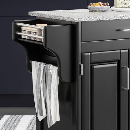 Homestyles Create Kitchen Cart, Black