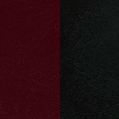 Flash Furniture HERCULES Series Black Coffee Back Metal Restaurant Chair - Burgundy Vinyl Seat