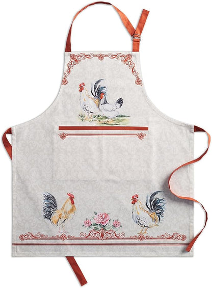 Maison d' Hermine 100% Cotton Apron for women with Pocket Kitchen Chef Apron for Men Cooking Mothers Day Gifts