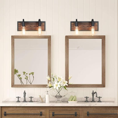 LNC Bathroom Lighting Fixtures Farmhouse Vanity Sconce Rustic Wall Lamp A03439