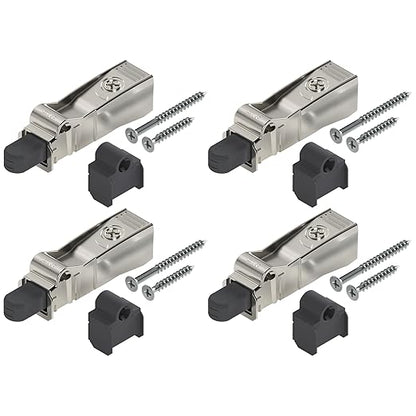 Blum BLUMOTION for Doors (4 Kits), Soft-Close Adapter for Compact Hinges, Includes Spacer and Screws for Face Frame Cabinets