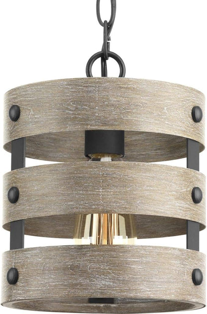 Gulliver Collection 1-Light Coastal Pendant Light Graphite