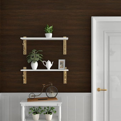 WESTICK Wood Contact Paper for Countertops Waterproof Wood Peel and Stick Wallpaper Self Adhesive Removable Wooden Grain Contact Paper for Cabinets and Drawers Kitchen Bathroom Vanity Desk 15.8" x 78"