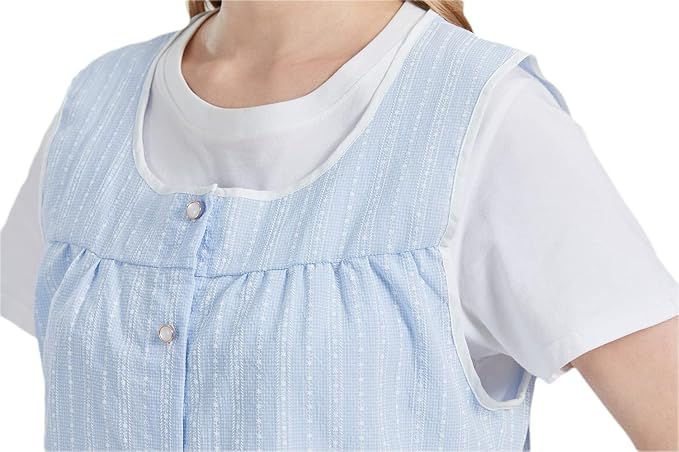 Nanxson Cobbler Aprons for Women with Pockets Smock Apron with Buttons for Cooking Chef Kitchen CF3152