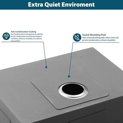 24 Laundry Sink Undermount - 24x18x12 Inch Laundry Utility Sink 12 Inch Extra Deep Single Bowl 16 Gauge Stainless Steel Kitchen Sinks Utility Room Sinks Workstation Basin