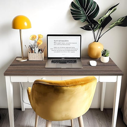 Kaboon 48x18 inches Tabletop, Solid One-Piece Desktop for Sit Stand Desk, Double Desks, L Desk DIY,Wood Countertop Home or Commercial Use,1 inch Thick, Eucalyptus
