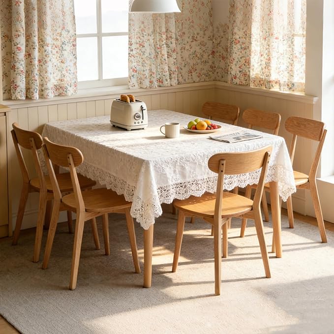 Dining Chairs Set of 4 - Solid Oak Wood Complete Set, 400 lb Capacity & Ergonomic Back, Ready for Kitchen Table, Breakfast Nook, or Restaurant