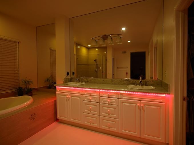 PPA OLSHARGB2 Home Accent LED Strips with 1 Foot Extension, Multi Color