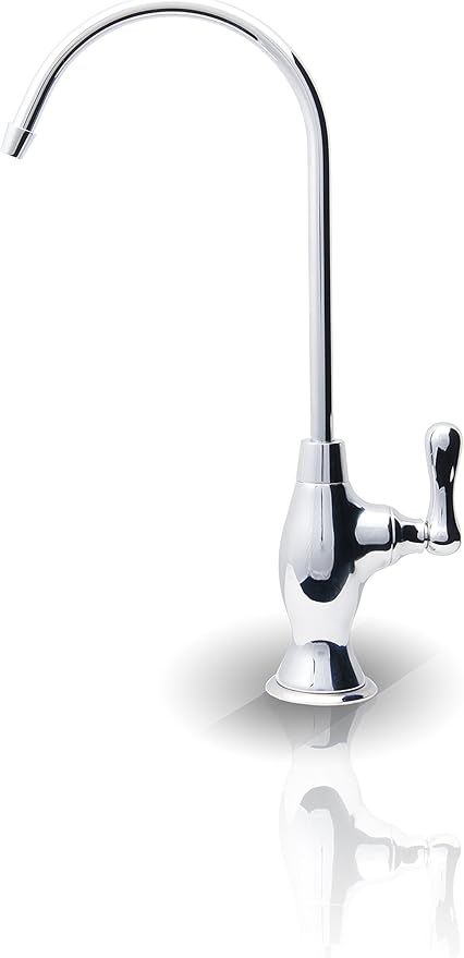 APEC Water Systems Faucet-CD-Coke Kitchen Drinking Water Ceramic Disc Luxury Designer Faucet, Non-Air Gap Lead-Free, Chrome Coke