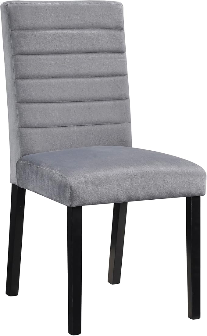 Lexicon Clover Dining Chair (Set of 2), Gray