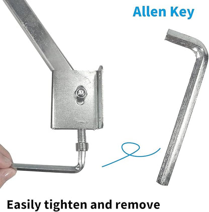 Undermount Sink Brackets, Steel Undermount Sink Support, Undermount Kitchen Sink Kit for Fallen Sink Support (Patent)
